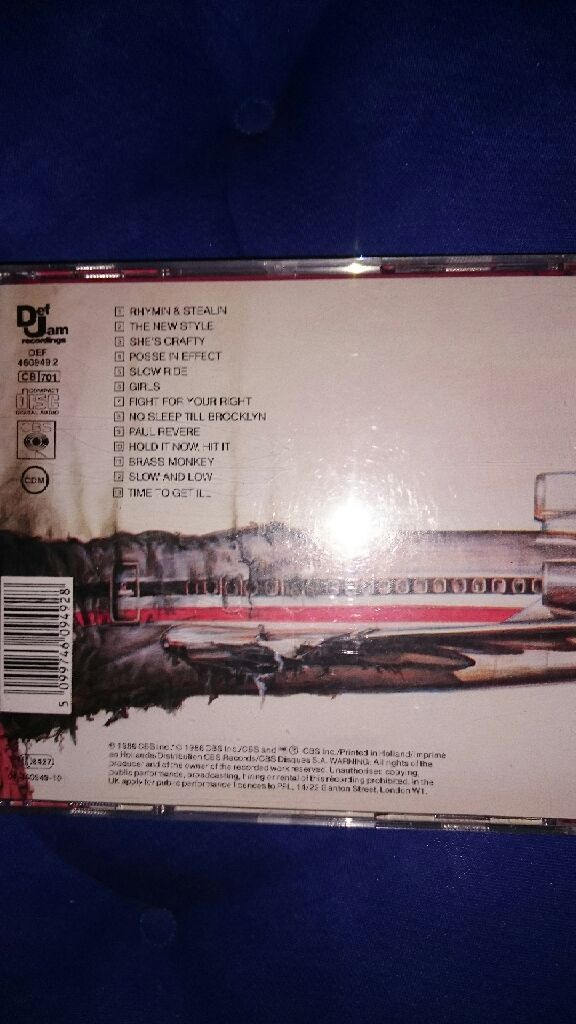 Licensed To Ill -- Fight For Your Right - Beastie Boys (MP3 - 44.32) music collectible [Barcode 5099746094928] - Main Image 2