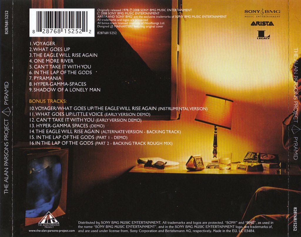 Pyramid - Alan Parsons Project (12”) music collectible - Main Image 2
