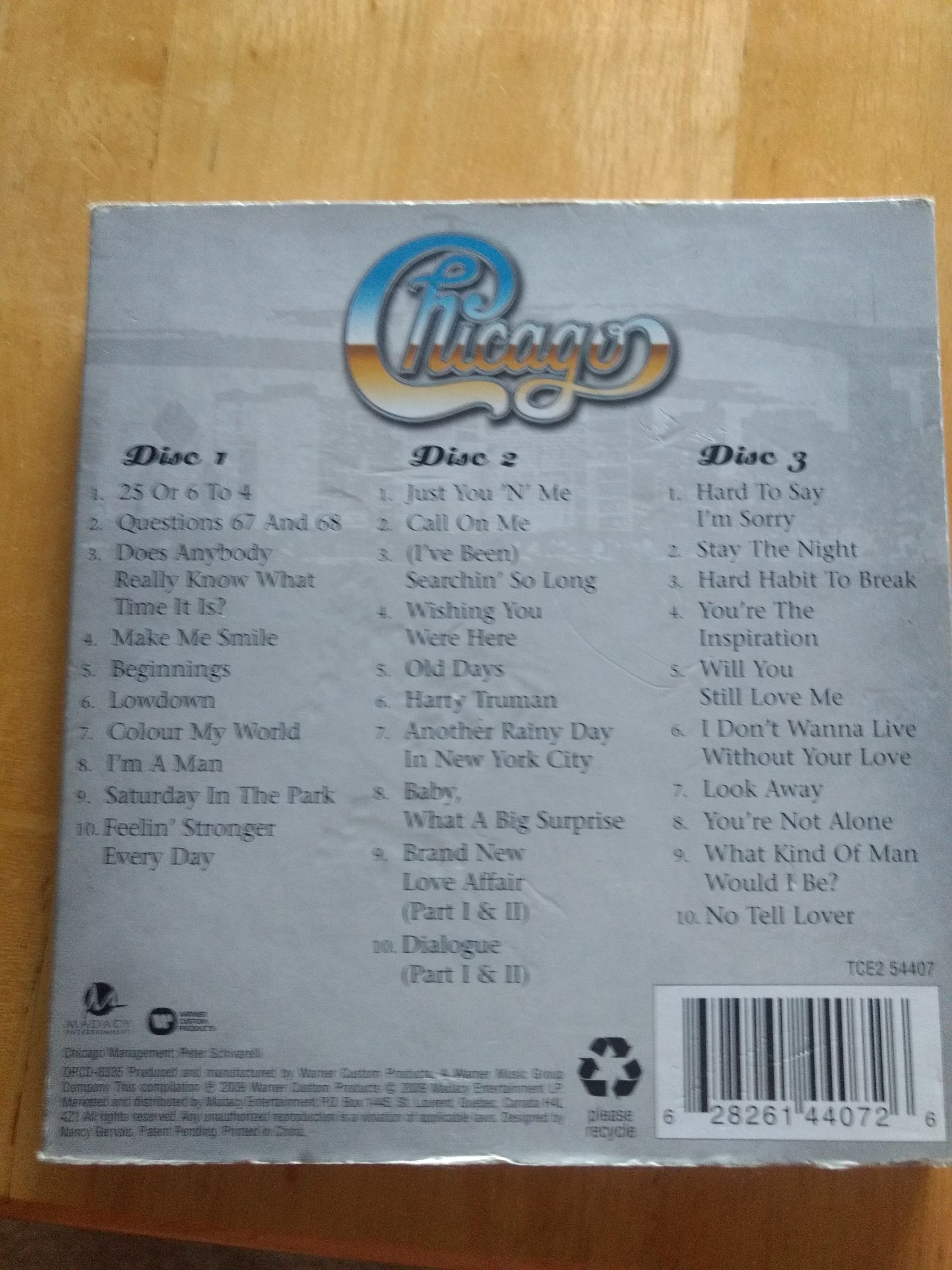 Chicago - Chicago (MP3) music collectible [Barcode 628261440726] - Main Image 2