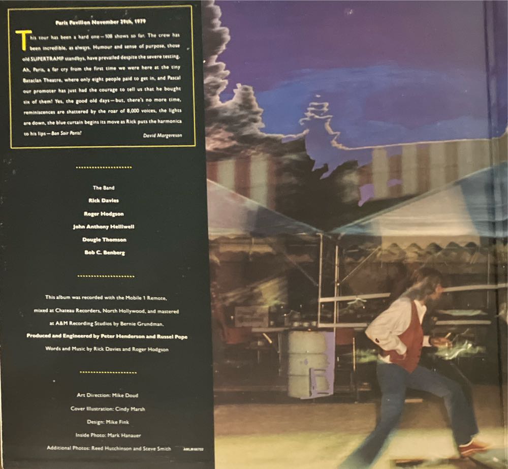 Paris - Supertramp (12”) music collectible - Main Image 3