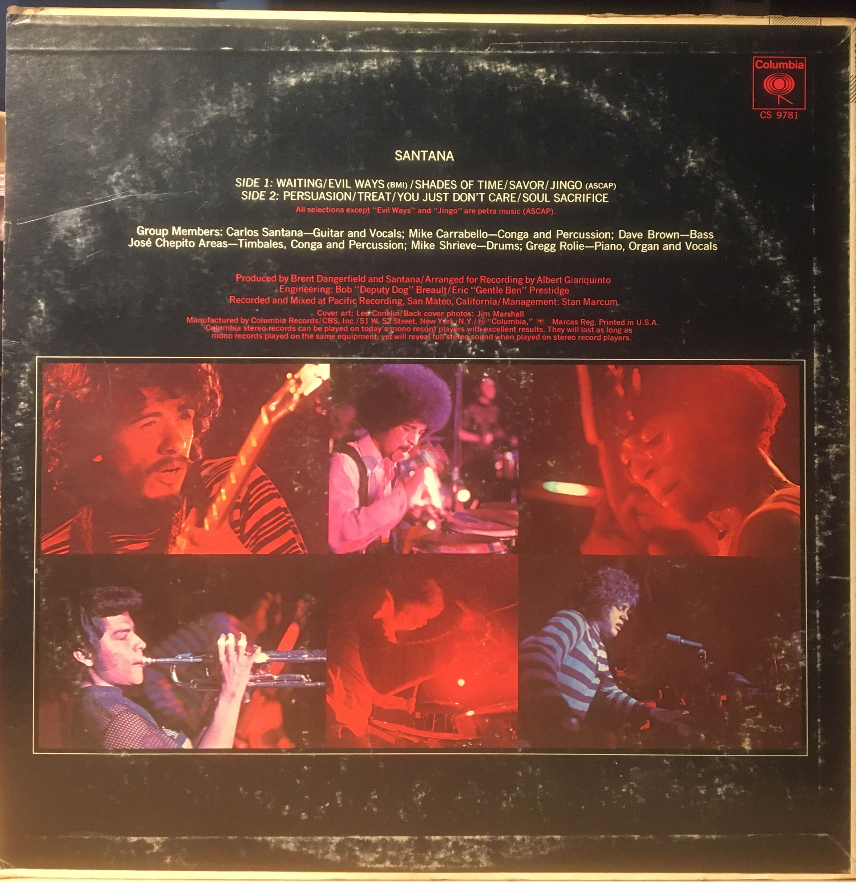 Santana - Santana (12” - 37) music collectible - Main Image 2