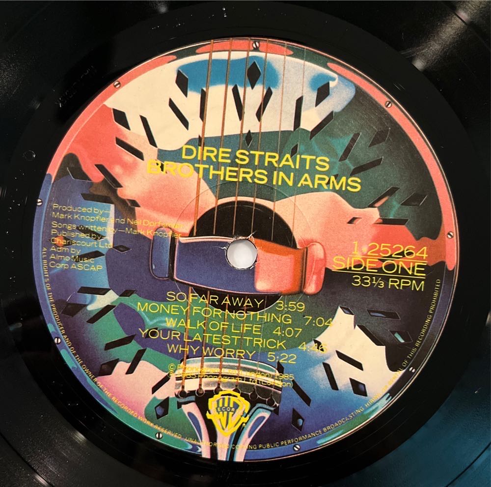 Brothers in Arms - Dire Straits (12” - 54) music collectible - Main Image 3