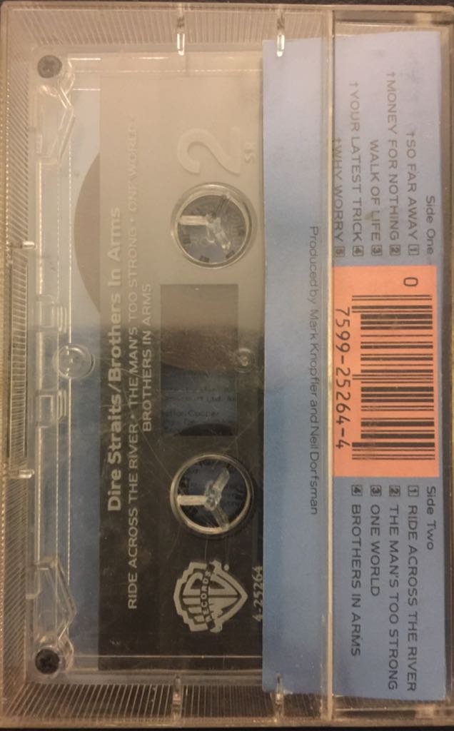 Brothers in Arms - Dire Straits (Cassette - 55:07) music collectible - Main Image 2