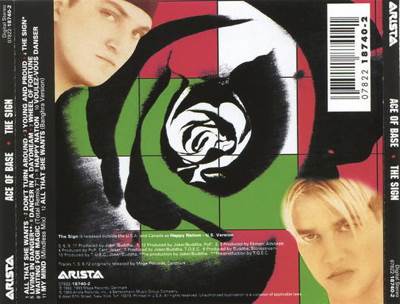 The Sign - Ace Of Base (MP3 - 46) music collectible [Barcode 078221874021] - Main Image 2