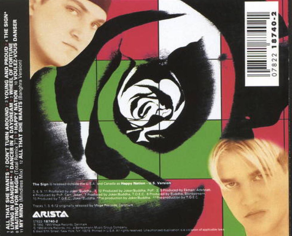 The Sign - Ace Of Base (CD) music collectible - Main Image 2