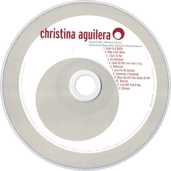 Christina Aguilera - Christina Aguilera (CD - 46) music collectible [Barcode 078636769028] - Main Image 3