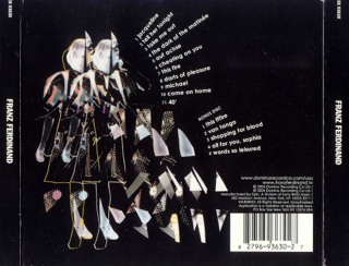 Franz Ferdinand - Franz Ferdinand (CD - 39) music collectible [Barcode 5034202113652] - Main Image 2
