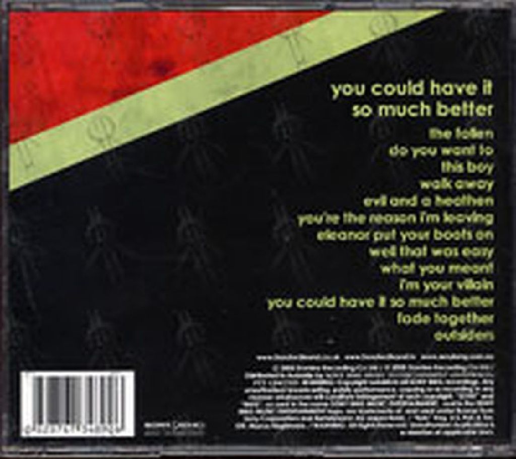You Could Have It So Much Better - Franz Ferdinand (CD - 39.10) music collectible [Barcode 828767348926] - Main Image 2