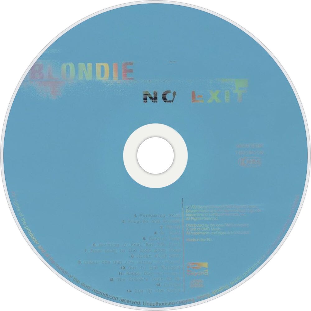 No Exit - Blondie (CD) music collectible [Barcode 743216487325] - Main Image 2