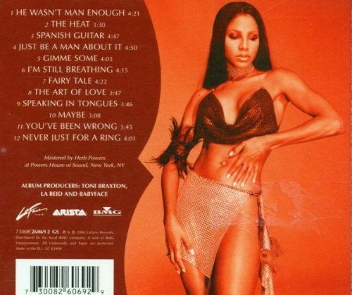 The Heat - Toni Braxton (CD - 49) music collectible [Barcode 730082606929] - Main Image 2