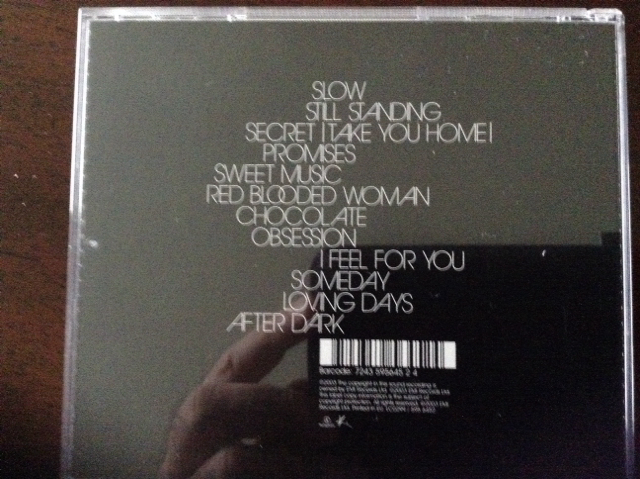 Body Language - Kylie Minogue (CD - 48) music collectible [Barcode 724359564524] - Main Image 2