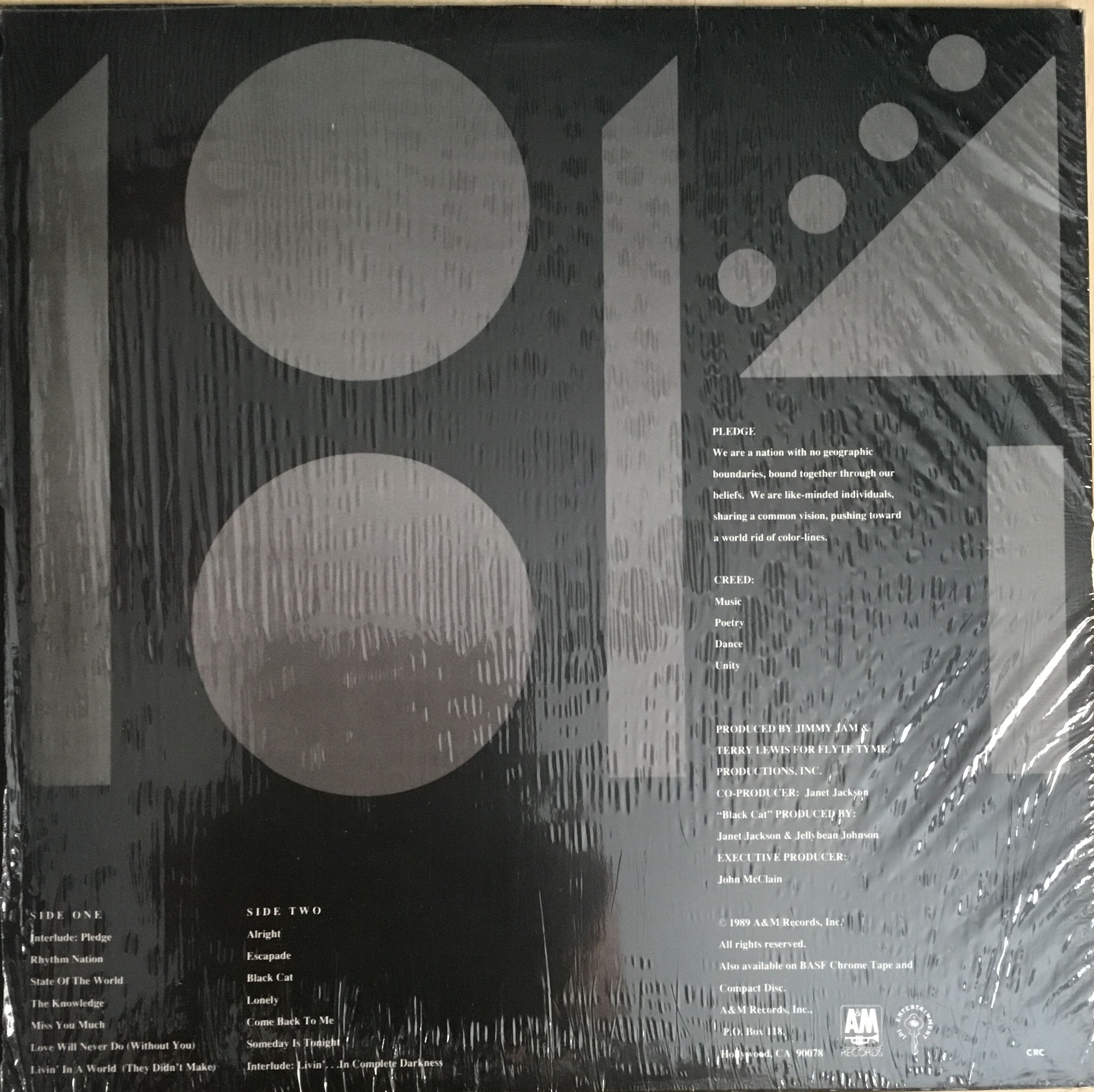 Rhythm Nation 1814 - Jackson, Janet (12”) music collectible - Main Image 2