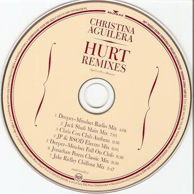 Hurt (Remixes) - Christina Aguilera (CD) music collectible [Barcode 886970445627] - Main Image 2