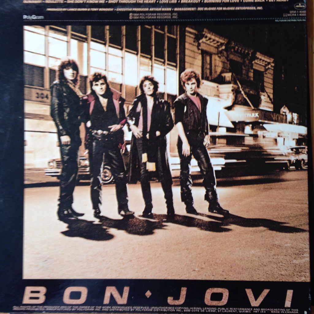 Bon Jovi - Bon Jovi (12”) music collectible - Main Image 2