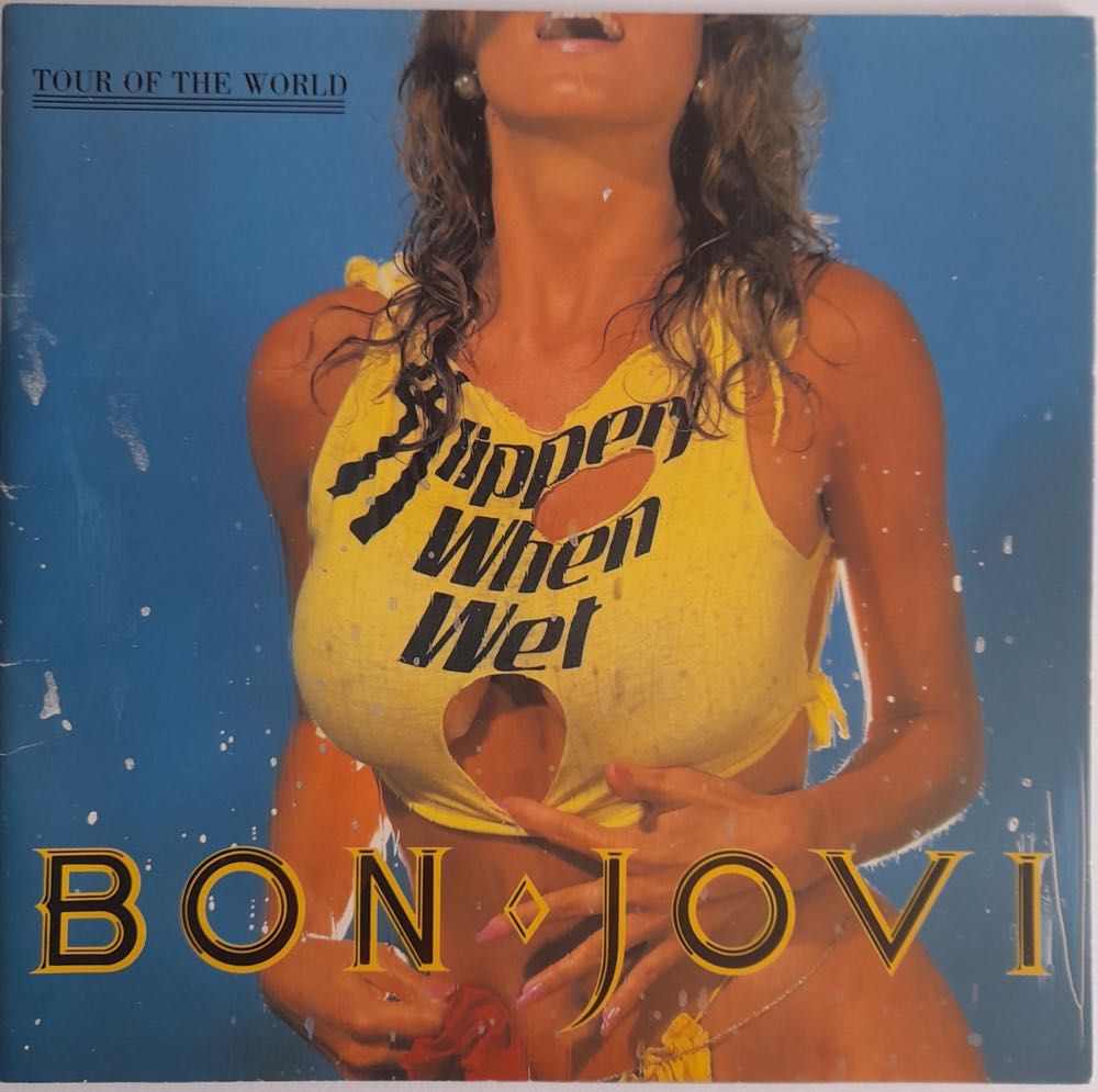 1986 Slippery When Wet - Bon Jovi (12”) music collectible [Barcode 4988011344923] - Main Image 3