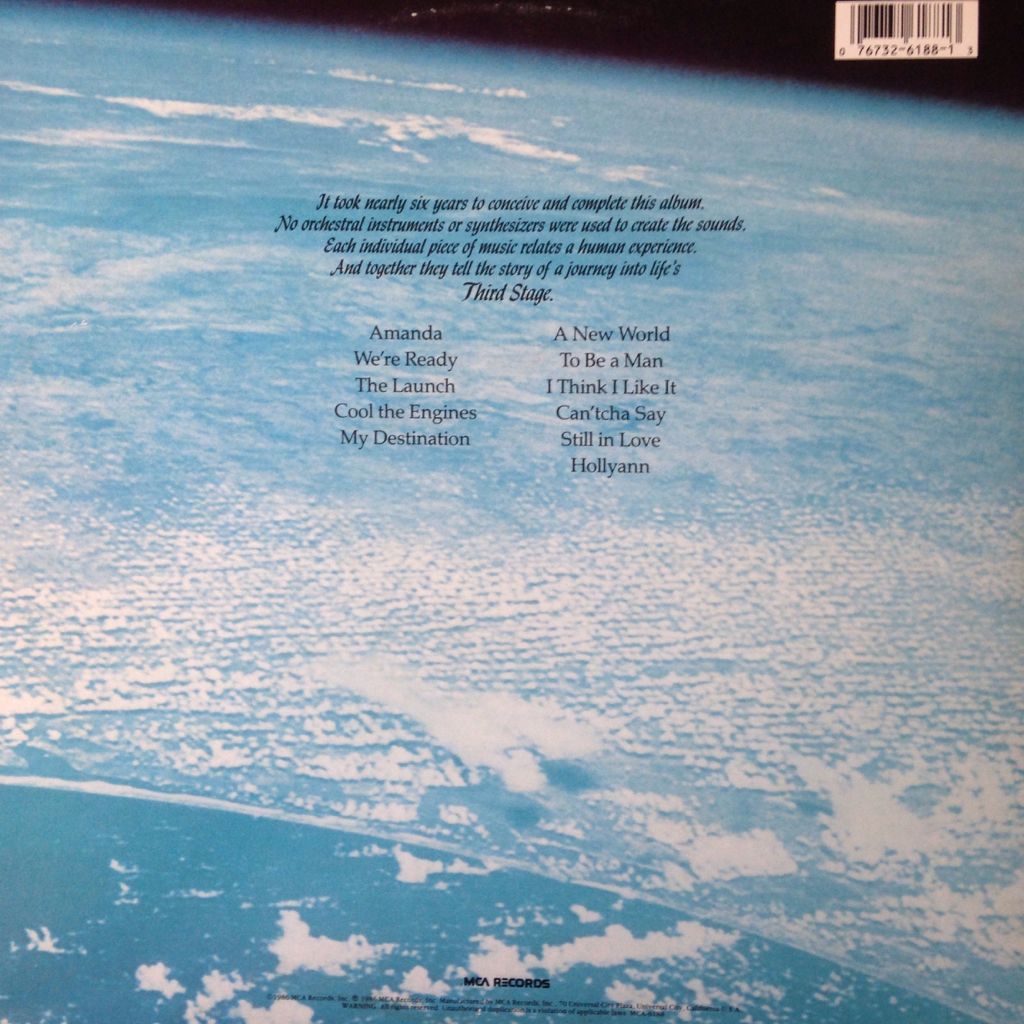 Third Stage - Boston (12” - 36) music collectible - Main Image 2