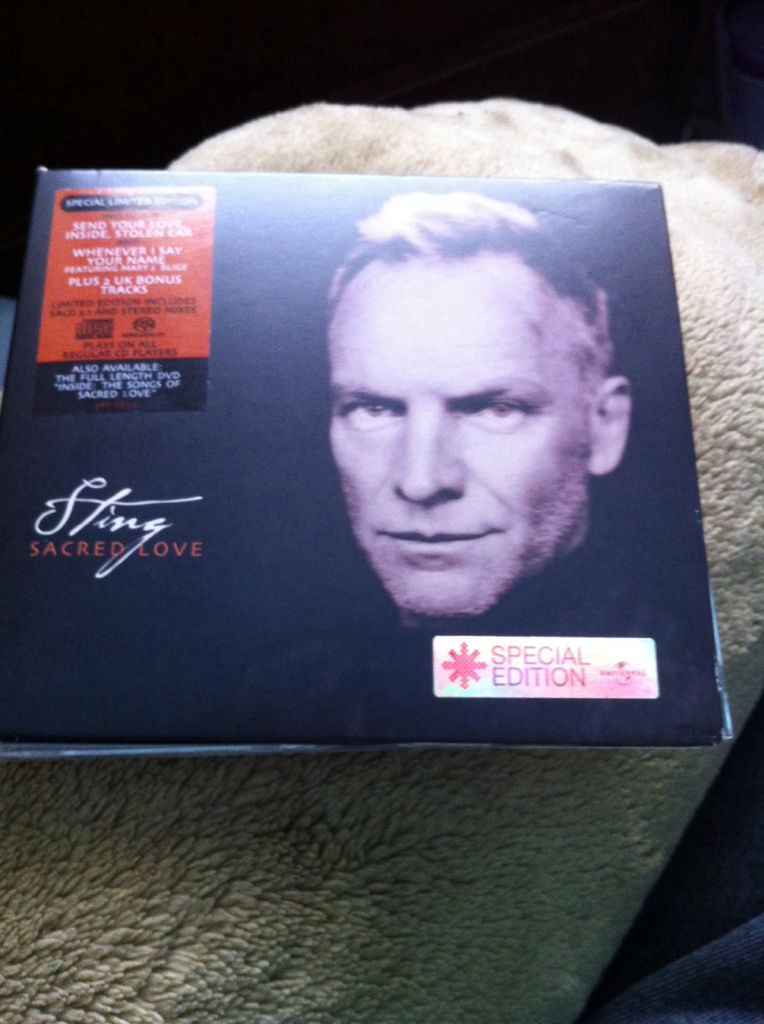 Sacred Love - Sting (CD) music collectible [Barcode 602492606793] - Main Image 1
