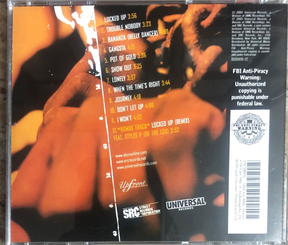 Trouble - Akon (CD) music collectible - Main Image 2