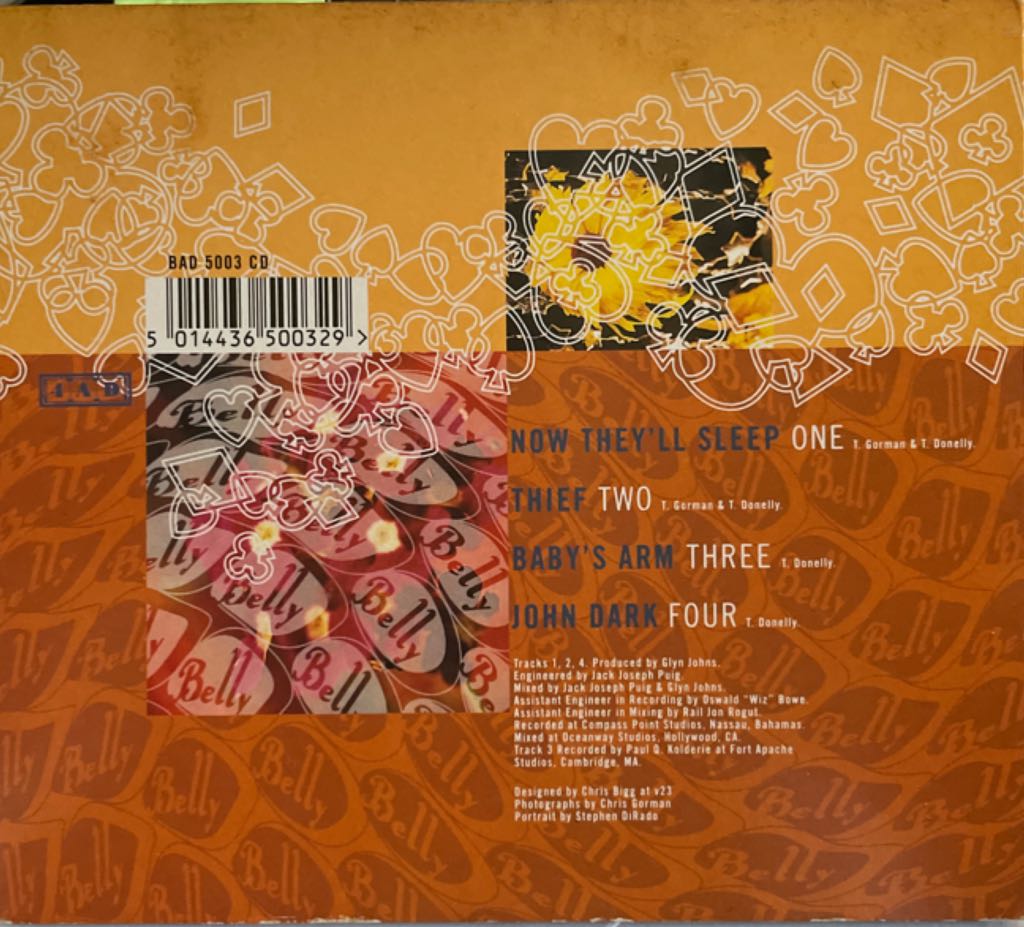 Now They’ll Sleep - Belly (CD - 14) music collectible [Barcode 5014436500329] - Main Image 2