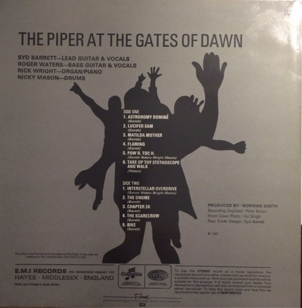 The Piper At The Gates Of Dawn - Pink Floyd (FLAC) music collectible - Main Image 2