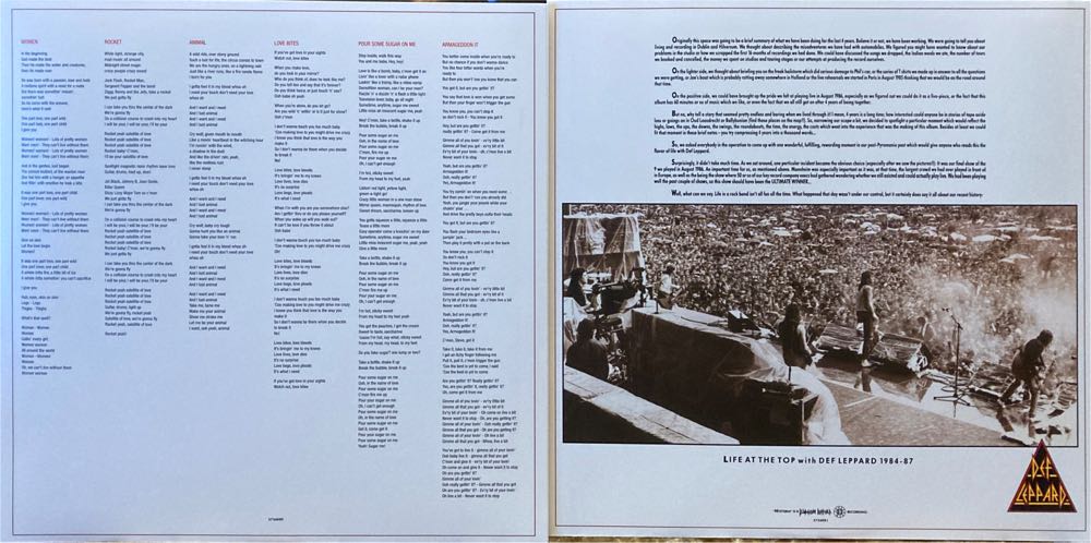 Hysteria - Def Leppard (12” - 63) music collectible [Barcode 602557560923] - Main Image 4