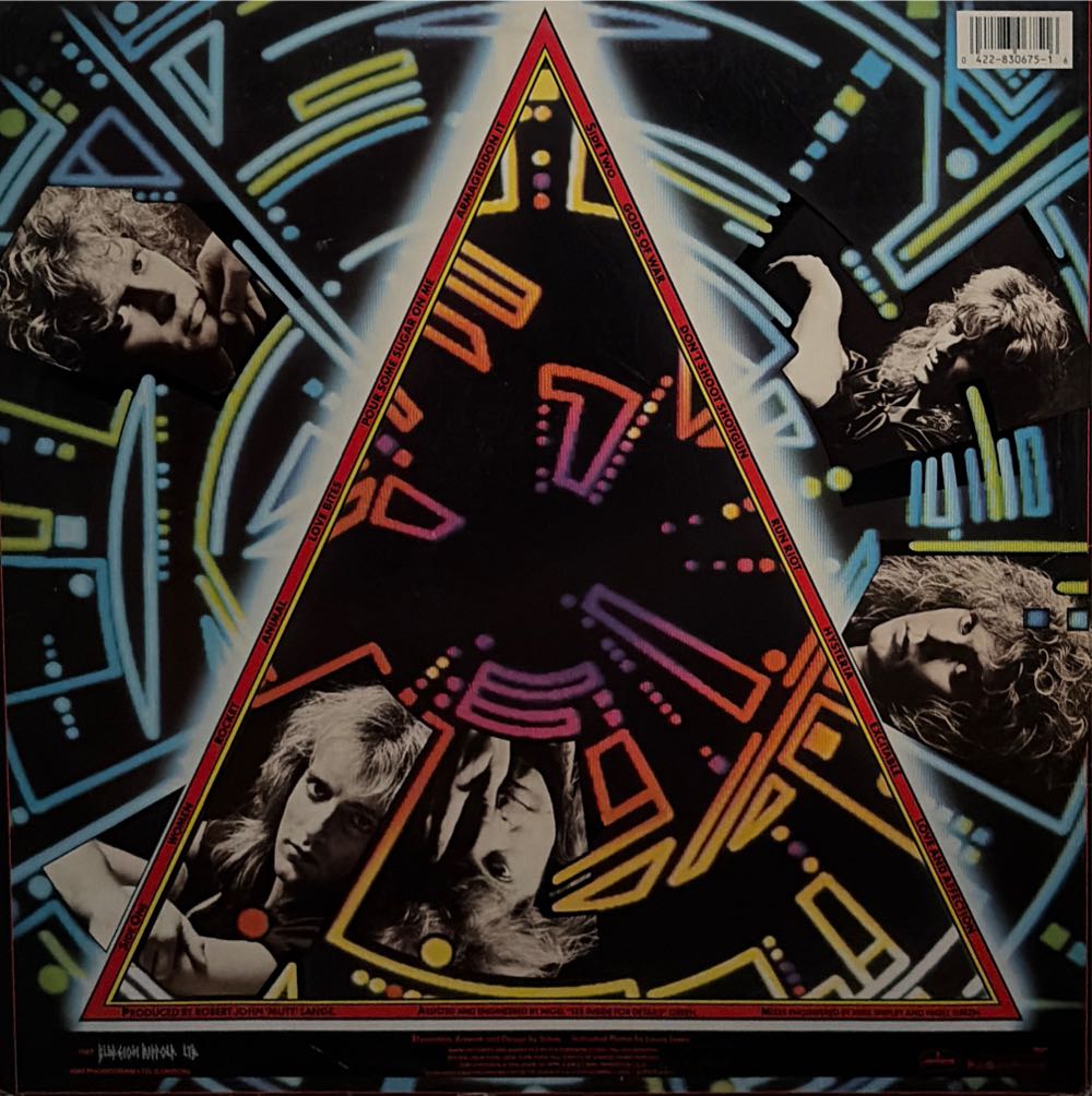 Hysteria - Def Leppard (12”) music collectible [Barcode 602557823585] - Main Image 2