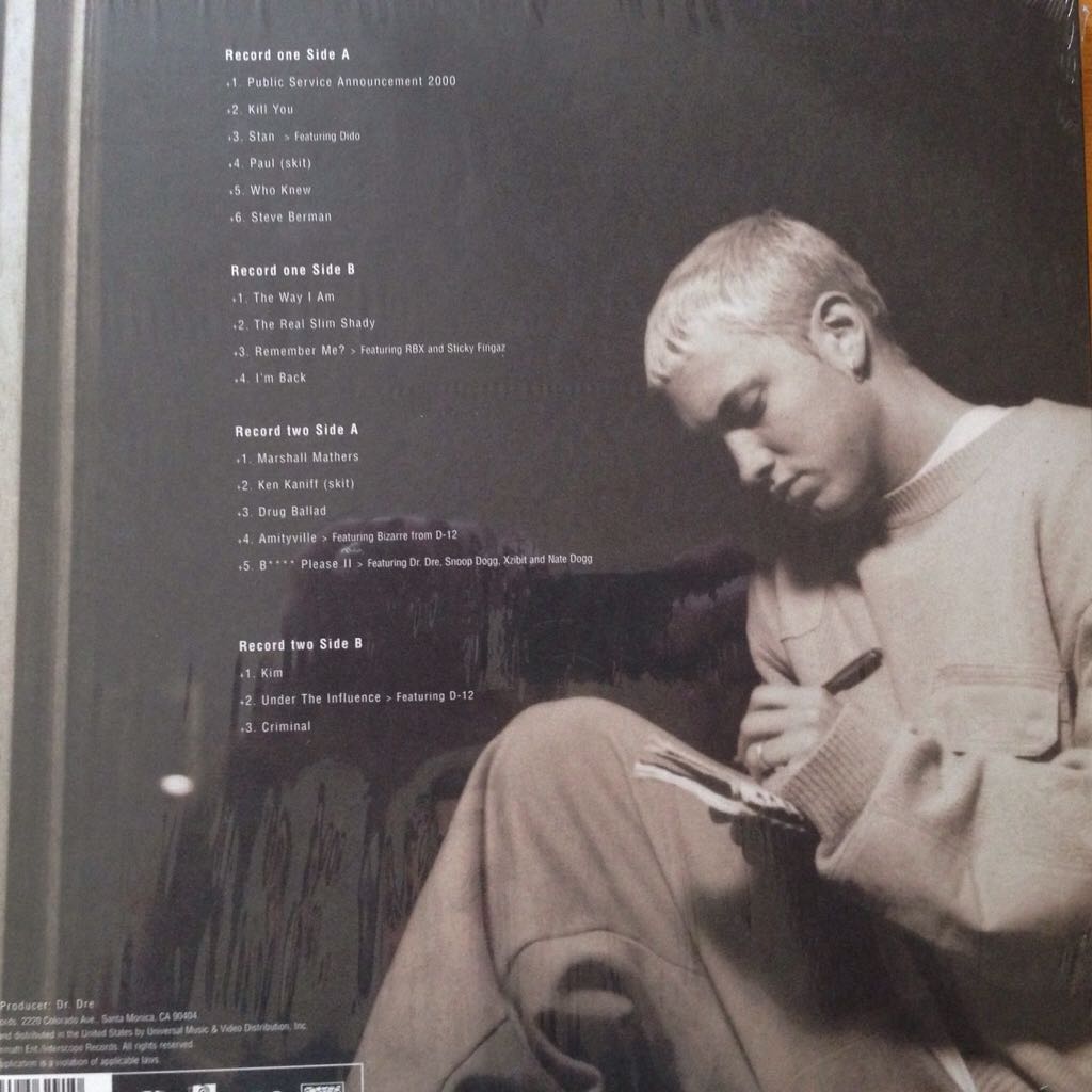 The Marshall Mathers LP - Eminem (12”) music collectible - Main Image 2