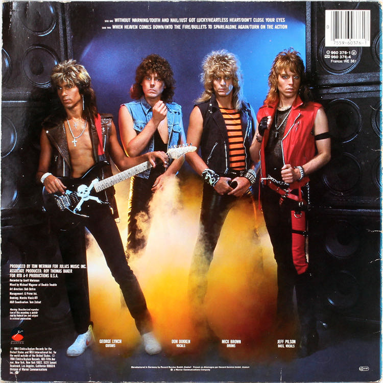 Tooth and Nail - Dokken (CD) music collectible [Barcode 081227988746] - Main Image 2