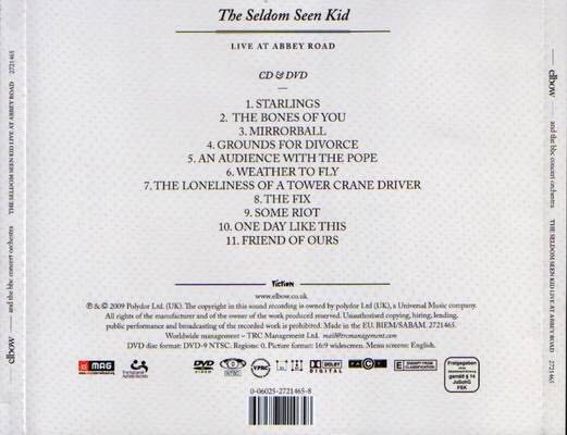 Seldom Seen Kid - Elbow (12” - 55) music collectible [Barcode 602527125596] - Main Image 2