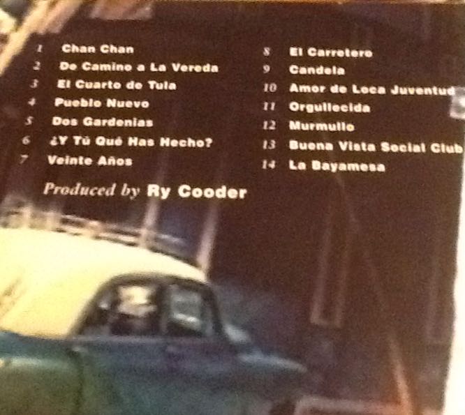 Buena Vista Social Club - Buena Vista Social Club (CD - 6143) music collectible [Barcode 075597947823] - Main Image 2