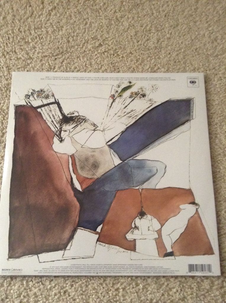 Blood On The Tracks - Dylan, Bob (12” - 52) music collectible - Main Image 2