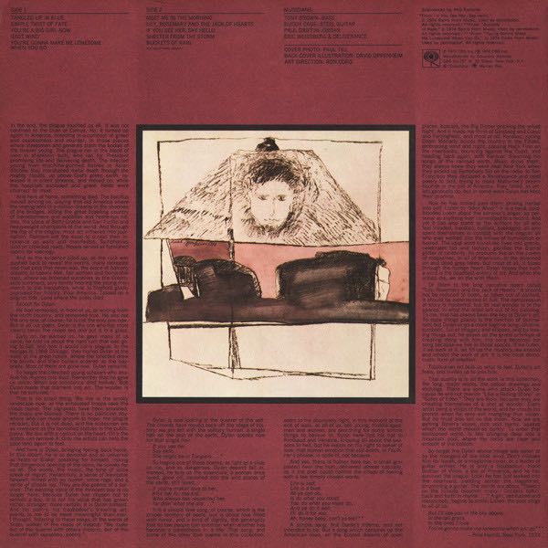 Blood On The Tracks - Dylan, Bob (12”) music collectible - Main Image 2