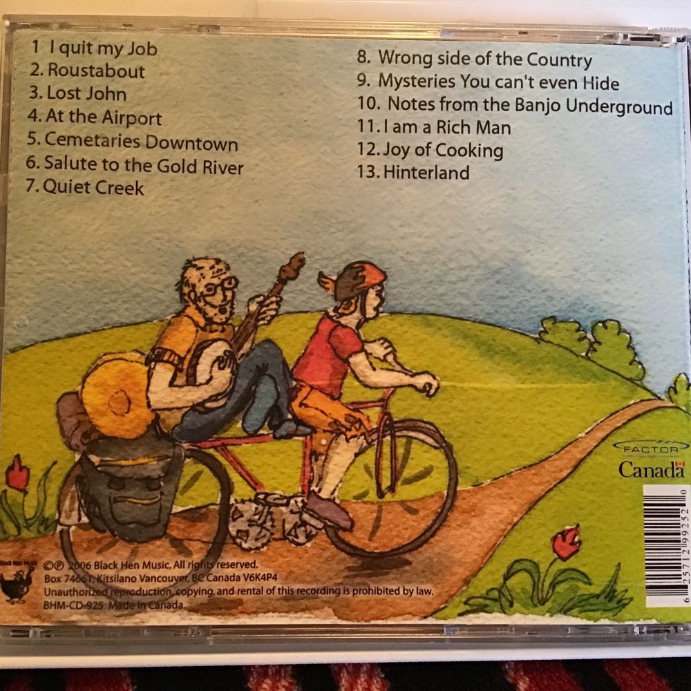 Hinterland - Old Man Luedecke (CD) music collectible [Barcode 625712992520] - Main Image 2