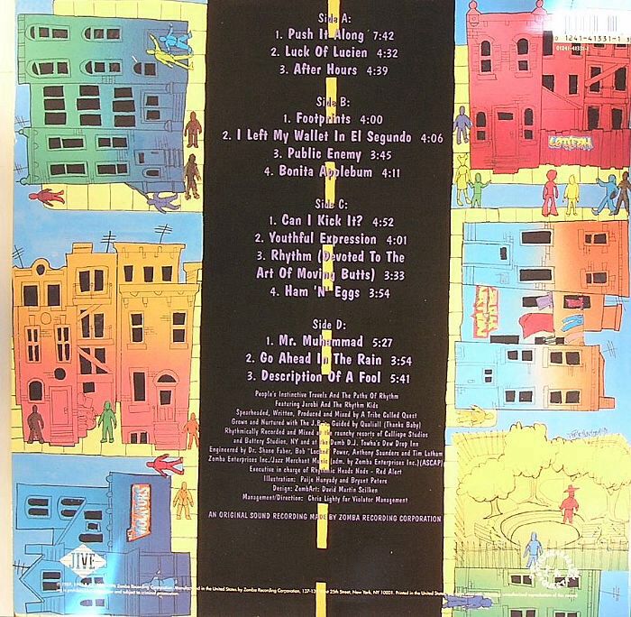 Peoples Instinctive Travels And The Paths Of Rhythm - A Tribe Called Quest (CD) music collectible - Main Image 2