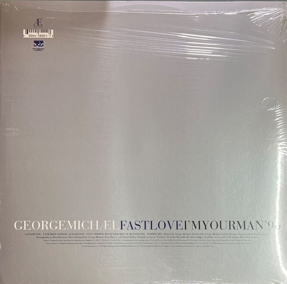 Fastlove - George Michael (12”) music collectible [Barcode 600445800113] - Main Image 2