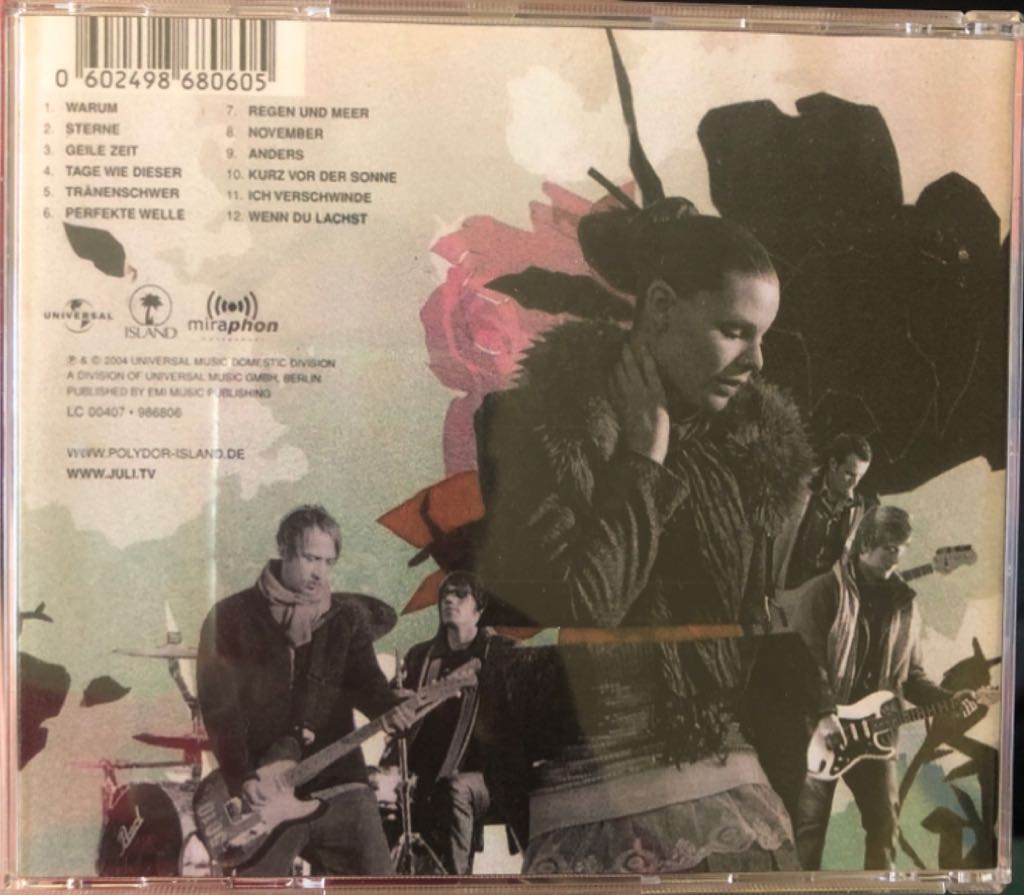 Es ist Juli - Juli (CD - 42) music collectible [Barcode 602498680605] - Main Image 2