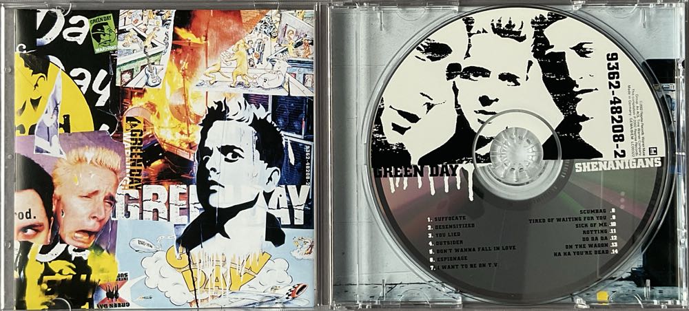 Shenanigans - Green Day (CD - 34) music collectible [Barcode 093624820826] - Main Image 4