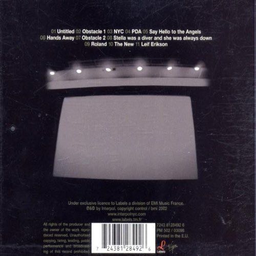 Turn on the Bright Lights - Interpol (CD - 49) music collectible [Barcode 744861054528] - Main Image 2