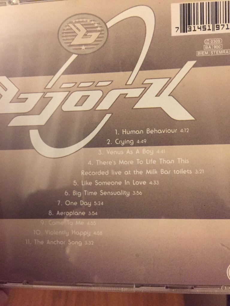 Debut - Bjork (CD) music collectible [Barcode 731451971525] - Main Image 2