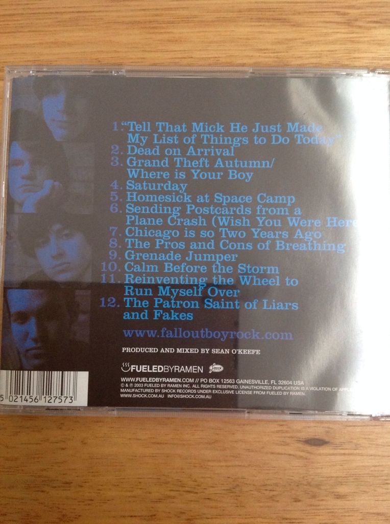 Take This to Your Grave - Fall Out Boy (12” - 39) music collectible [Barcode 5021456127573] - Main Image 2