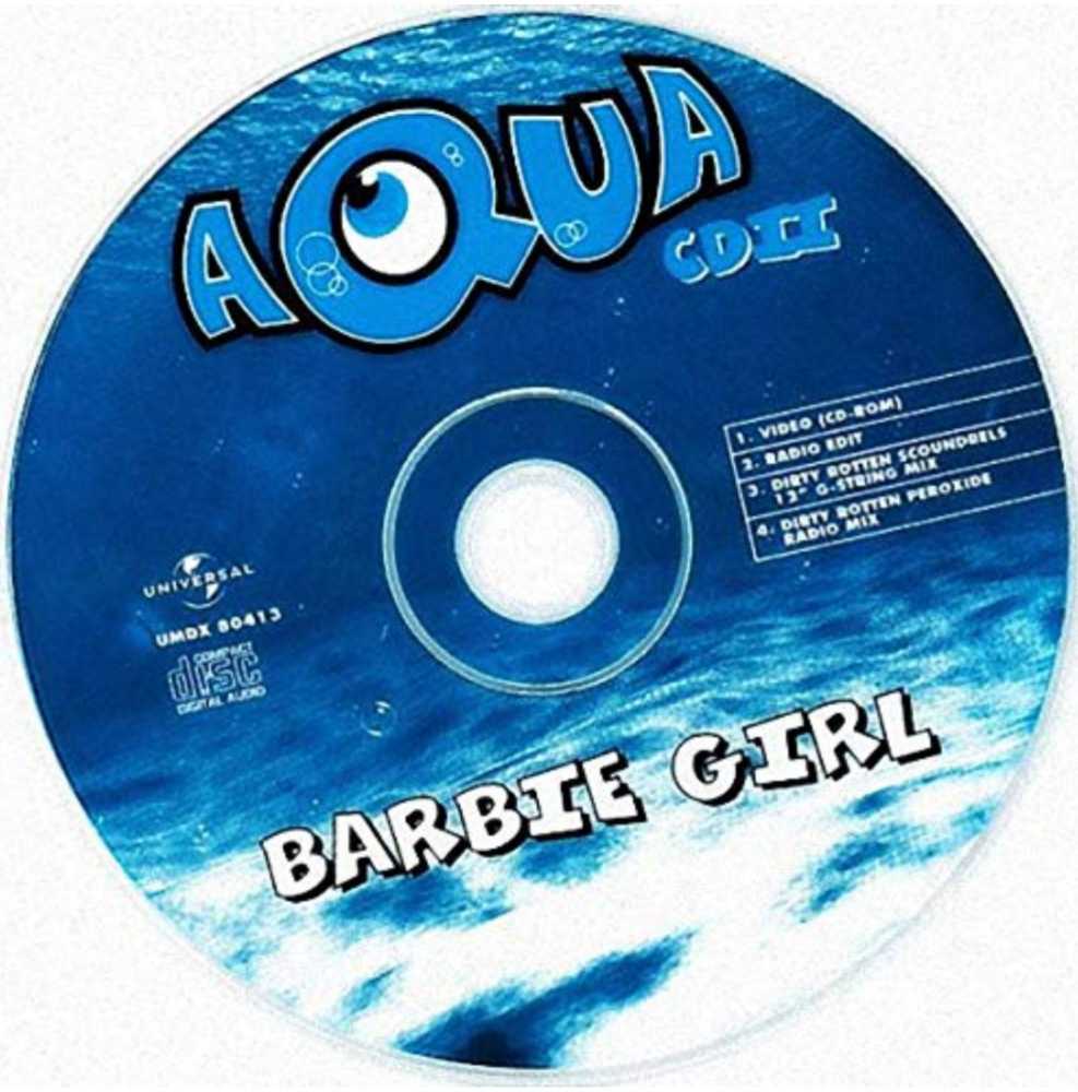 Barbie Girl - Aqua (CD - 26) music collectible [Barcode 602438041305] - Main Image 3