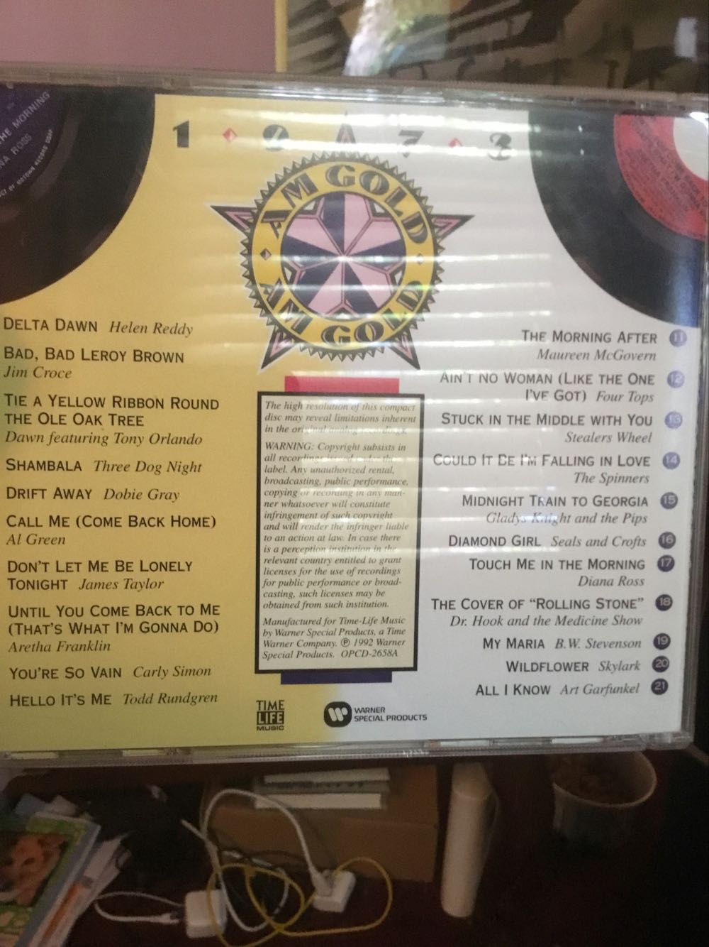 AM Gold • 1973 - Various Radio Artists (CD) music collectible [Barcode 734381916025] - Main Image 2