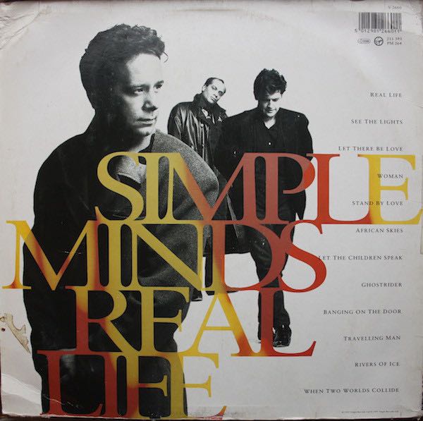 Real Life - Simple Minds (12”) music collectible - Main Image 2