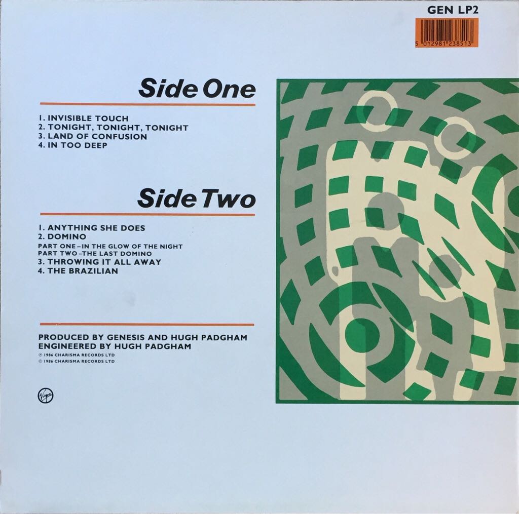 Invisible Touch - Genesis (MP3) music collectible - Main Image 2