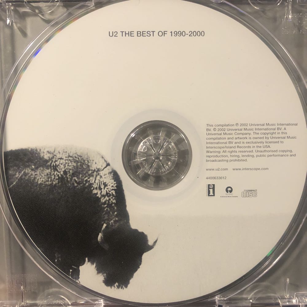 The Best Of 1990-2000 - U2 (CD - 72) music collectible [Barcode 044006336121] - Main Image 4