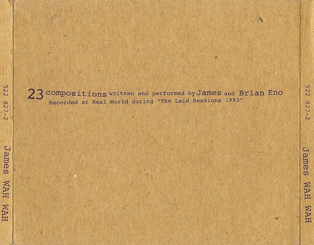 Wah Wah - James (CD - 69) music collectible [Barcode 731452640826] - Main Image 2