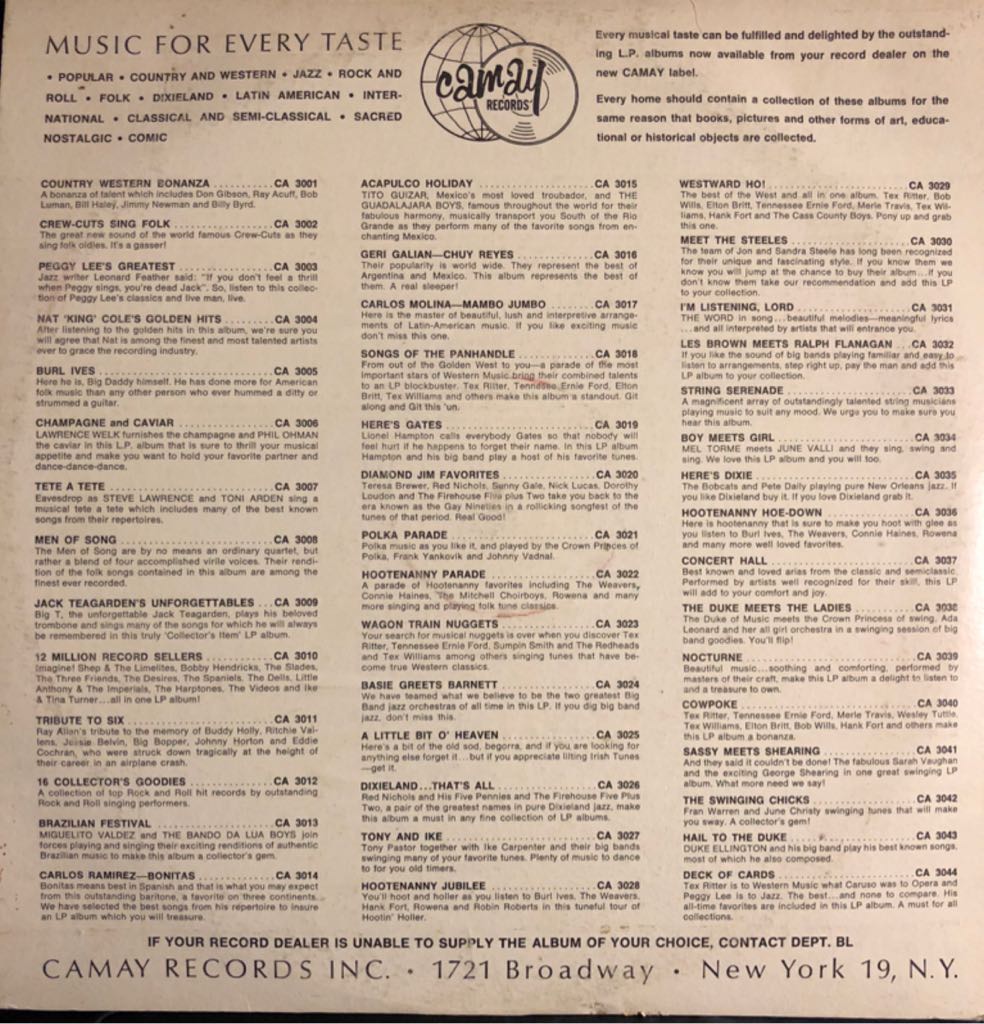 Nat King Cole - Nat King Cole (12”) music collectible - Main Image 2