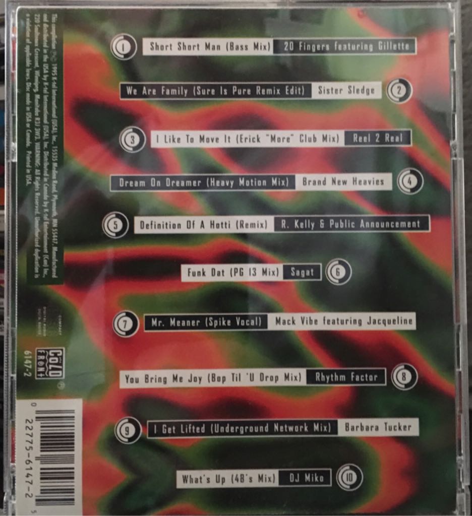 Club Mix 95 - Various (CD - 58) music collectible [Barcode 022775614725] - Main Image 2