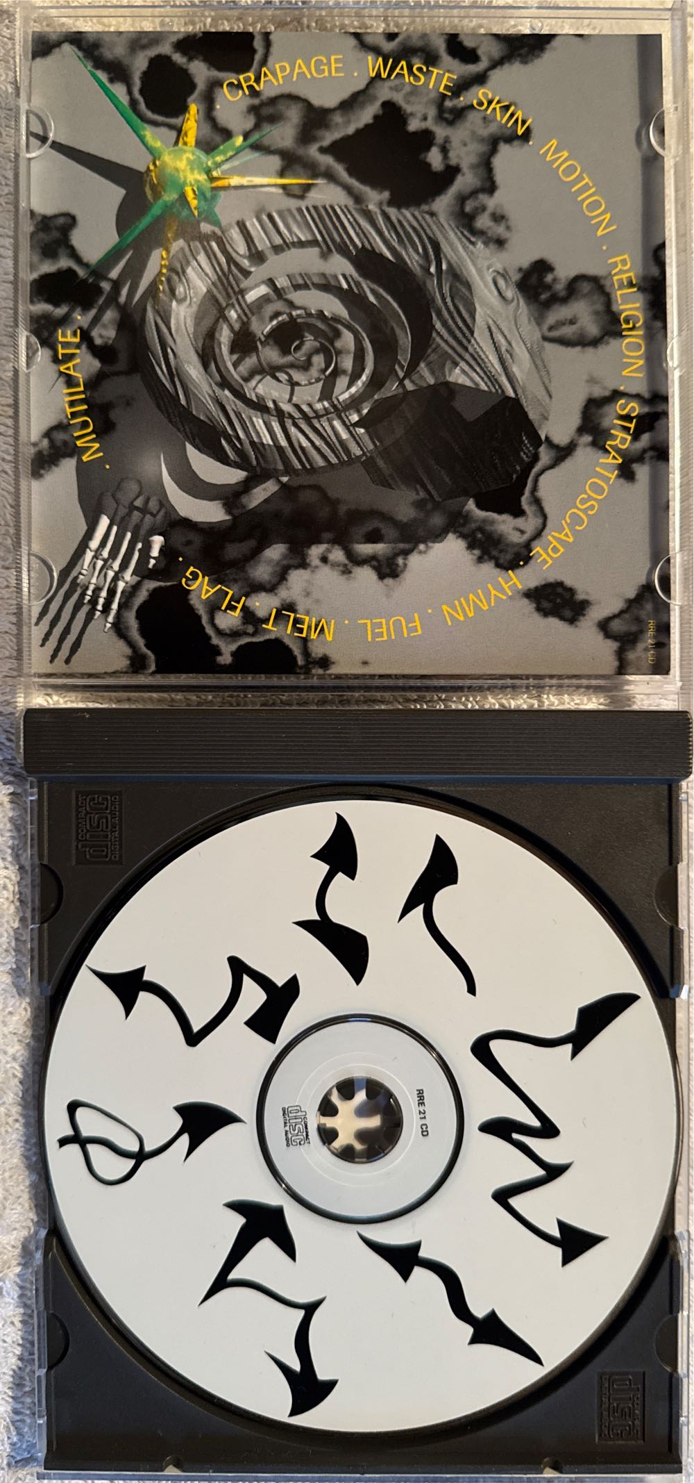 06:21:03:11 Up Evil - Front 242 (CD) music collectible [Barcode 5413356502121] - Main Image 3