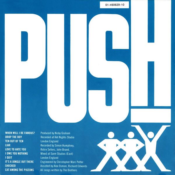 Bros - Push - Bros (CD - 42) music collectible [Barcode 5099746062927] - Main Image 3